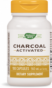Активен въглен 280 mg Nature’s Way, 100 капсули