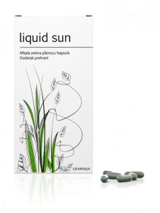 Млада зелена пшеница Liquid Sun капсули