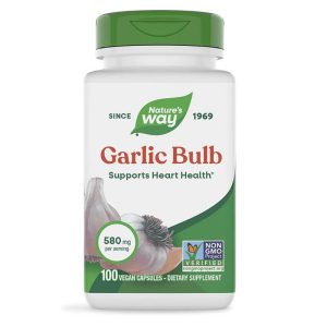 Garlic Bulb/ Чесън (луковица) 580 mg Nature’s Way , 100 капсули