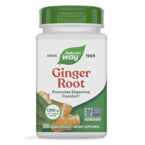 Ginger Root/ Джинджифил (корен) 550 mg Nature’s Way ,100 капсули