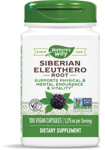 Siberian Eleuthero Root/ Женшен сибирски (корен) 425 mg Nature’s Way,100 капсули
