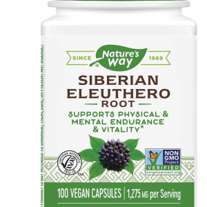 Siberian Eleuthero Root/ Женшен сибирски (корен) 425 mg Nature’s Way,100 капсули