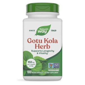 Gotu Kola Herb/ Готу Кола (билка) 475 mg Nature’s Way, 100 капсули