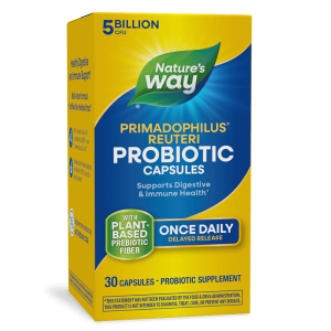 Primadophilus® Reuteri/ Примадофилус® Реутери 5 млрд. активни пробиотици Nature’s Way,30 капсули