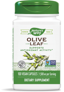 Olive Leaf/ Маслина (лист) 500 mg  Nature’s Way, 100 капсули