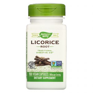 Licorice Root/ Женско биле (корен) 450 mg Nature’s Way ,100 капсули