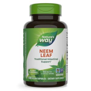 Neem Leaf/ Нийм (лист) 475 mg Nature’s Way, 100 капсули