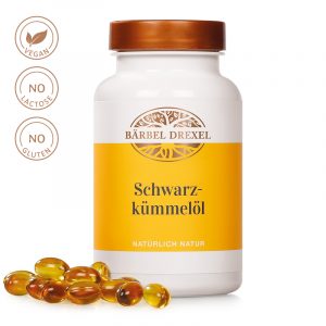 Schwarz-kümmelöl / Black Seed Oil / Черен кимион масло Bärbel Drexel x 190 софтгел капсули