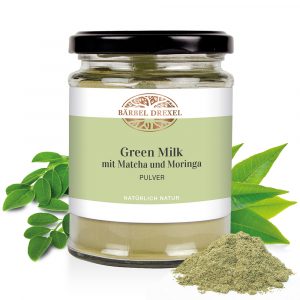 Green Milk mit Matcha und Moringa / Зелено мляко с Матча и Моринга Bärbel Drexel х 120 g