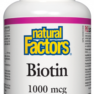 Bitoin/БИОТИН 1000 mcg Natural Factors , 90 V капсули