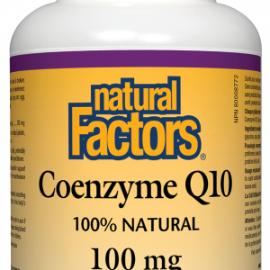 Coenzyme Q10/КОЕНЗИМ Q10 100 mg Natural Factors, 30 софтгел капсули