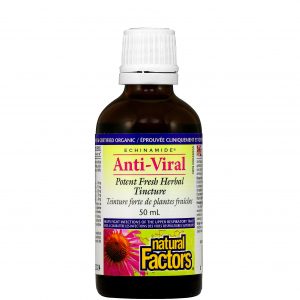 Anti-Viral Potent Fresh Herbal Tincture/АНТИ-ВИРАЛ (БИЛКОВА ТИНКТУРА) Natural Factors, 50 ml