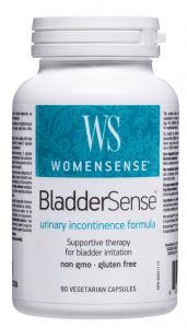 BladderSense™ WomenSense®  Urinary Incontinence formula Natural Factors, 90 V капсули