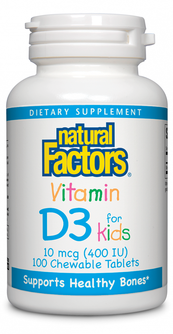 vitamin-d3-for-kids-vitamin-d3-za-detsa-400-iu-natural-factors100-davchashti-tabletki-s-vkus-na-yagoda