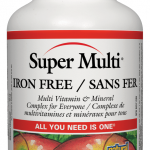 Super Multi® Iron Free Natural Factors, 90 таблетки