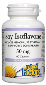 Soy Isoflavone/ Соя Изофлавони 50 mg Natural Factors ,60 капсули