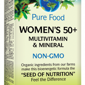 Women’s 50+ Multivitamin & Mineral WHOLE EARTH & SEA/МУЛТИВИТАМИНИ И МИНЕРАЛИ ЗА ЖЕНИ 50+ Natural Factors, 60 таблетки