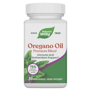 Oregano Oil / Риган масло Nature’s Way, 60 капсули