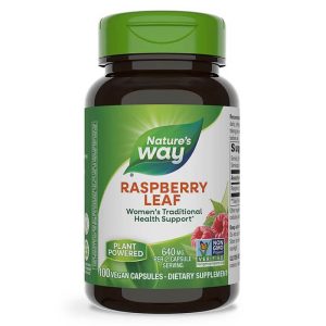 Raspberry Leaf/ Малина (лист) 450 mg Nature’s Way, 100 капсули