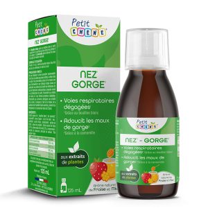 Сироп за деца Petit Chene за дихателната система,  с вкус на грозде Les Trois Chenes, 125 ml