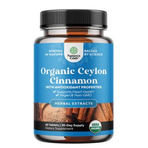 Цейлонска канела (кора) 500 mg Nature’s craft, 60 таблетки