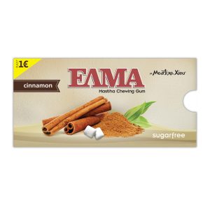 Дъвки с мастиха, с вкус на канела (без захар) Mastiha, 10 бр.