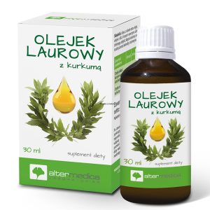 Масло от лаврово дърво (дафинов лист) с куркума Alter Medica, 30 ml