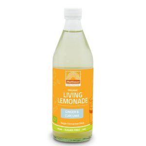 Жива лимонада с джинджифил и куркума, БИО Mattisson Healthstyle, 500 ml