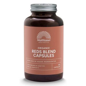 Антиоксиданта формула от червени плодове и зеленчуци органик Mattisson Healthstyle, 180 капсули