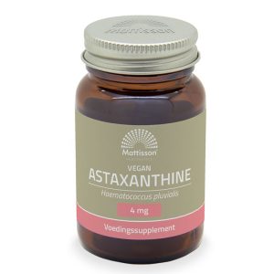 Астаксантин (от водорасли) 4 mg Mattisson Healthstyle, 60 капсули