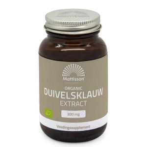 Дяволски нокът (корен) 300 mg Mattisson Healthstyle, 120 капсули