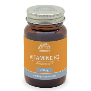 Витамин К2 200 µg Mattisson Healthstyle, 60 таблетки