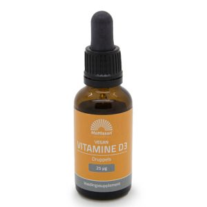 Витамин D3  Веган 25 µg Mattisson Healthstyle, 25 ml капки