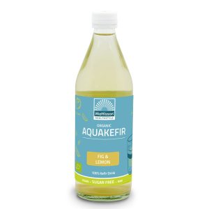 Аквакефир БИО със смокиня и лимон Mattisson Healthstyle, 500 ml