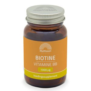 Биотин 1000 µg Mattisson Healthstyle, 60 таблетки