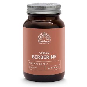 Берберин 500 mg Mattisson Healthstyle, 60 капсули