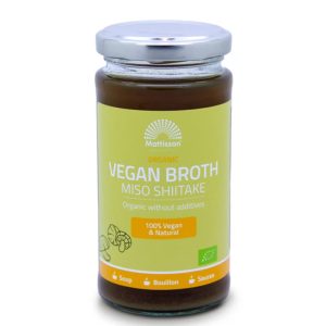 Зеленчуков бульон с Мисо и гъби Шийтаке Mattisson Healthstyle, 240 ml