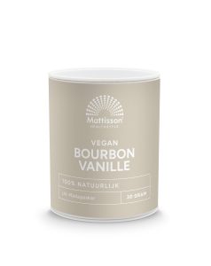 Бурбонска ванилия Mattisson Healthstyle, 30 g прах