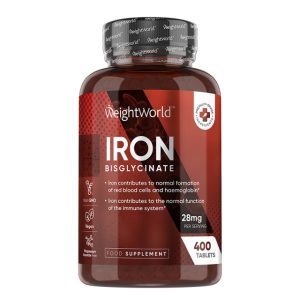 Желязо (бисглицинат) 14 mg WeightWorld, 400 таблетки