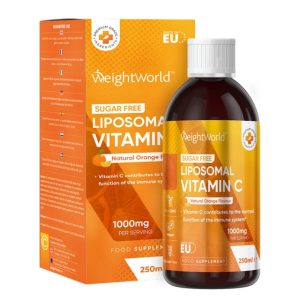 Витамин С (липозомен) 1000 mg WeightWorld, 250 ml, с вкус на портокал