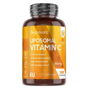 Витамин С (липозомен) 1000 mg WeightWorld, 180 капсули