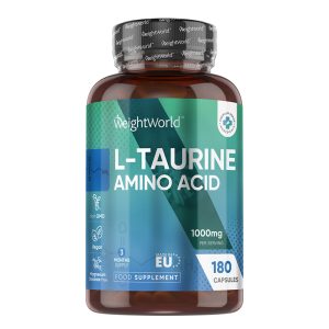 L-Таурин 500 mg WeightWorld, 180 капсули