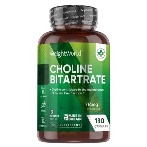 Холин (битартарат) WeightWorld, 180 капсули