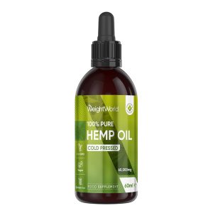 Kонопено масло (студено пресованo) WeightWorld, 60 ml