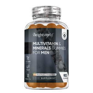 Мултивитамини и минерали за мъже WeightWorld, 90 желирани таблетки