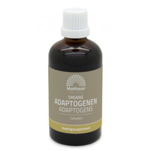 Тинктура от адаптогенни билки Mattisson Healthstyle, 100 ml, БИО