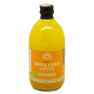Ябълков оцет с джинджифил и куркума Органик Mattisson Healthstyle, 500 ml