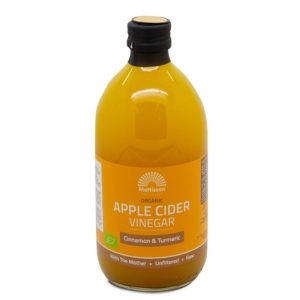 Ябълков оцет с канела и куркума Органик Mattisson Healthstyle, 500 ml