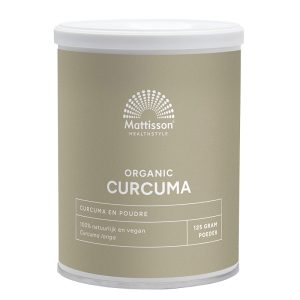 Куркума БИО Mattisson Healthstyle, 125 g прах