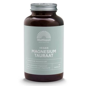 Магнезий (таурат) Mattisson Healthstyle, 120 капсули
